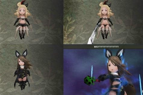 Bravely Default censors its clothing upon its western release.